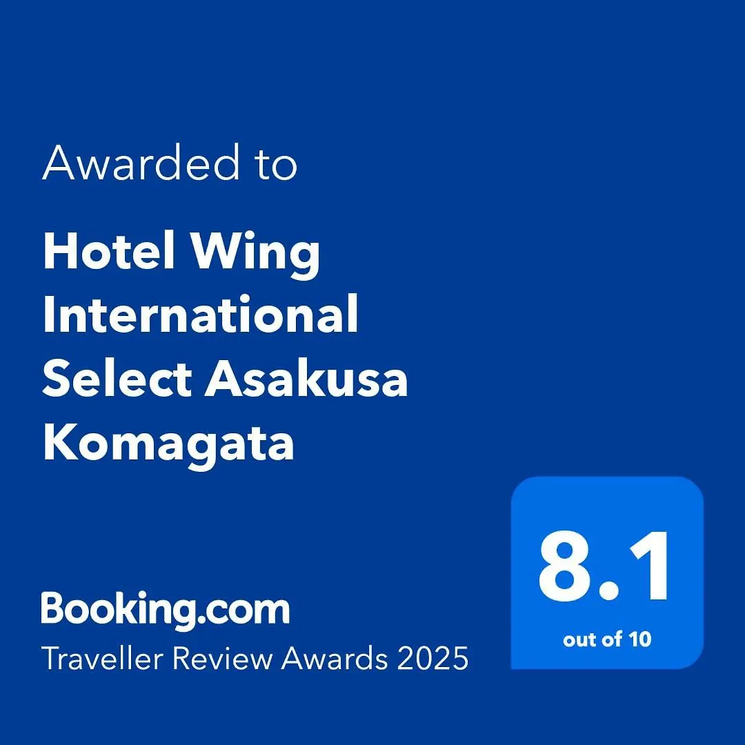 ***  Hotel Wing International Select Asakusa Komagata Präfektur Tokio Japan